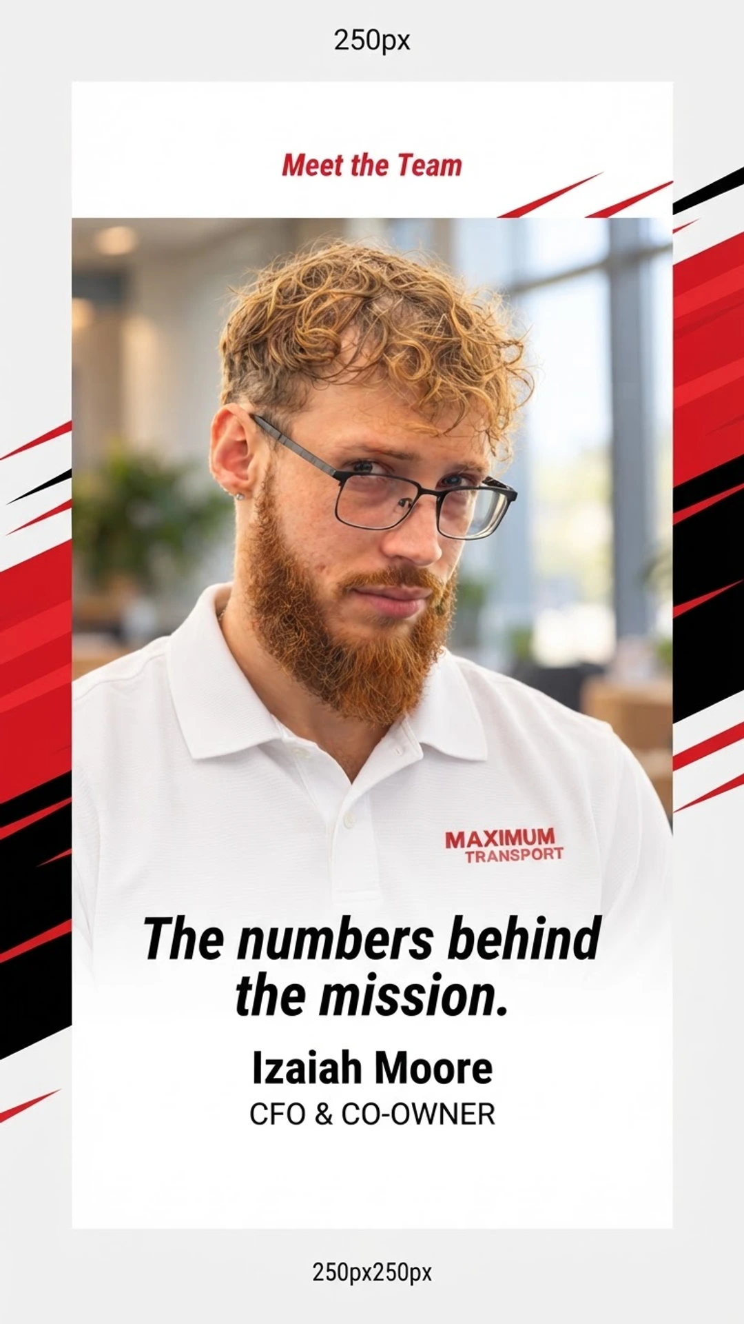 Izaiah Moore, CFO & Co-Owner